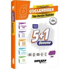 Ankara Yayıncılık 6. Sınıf Güçlendiren Tüm Dersler Denemeler