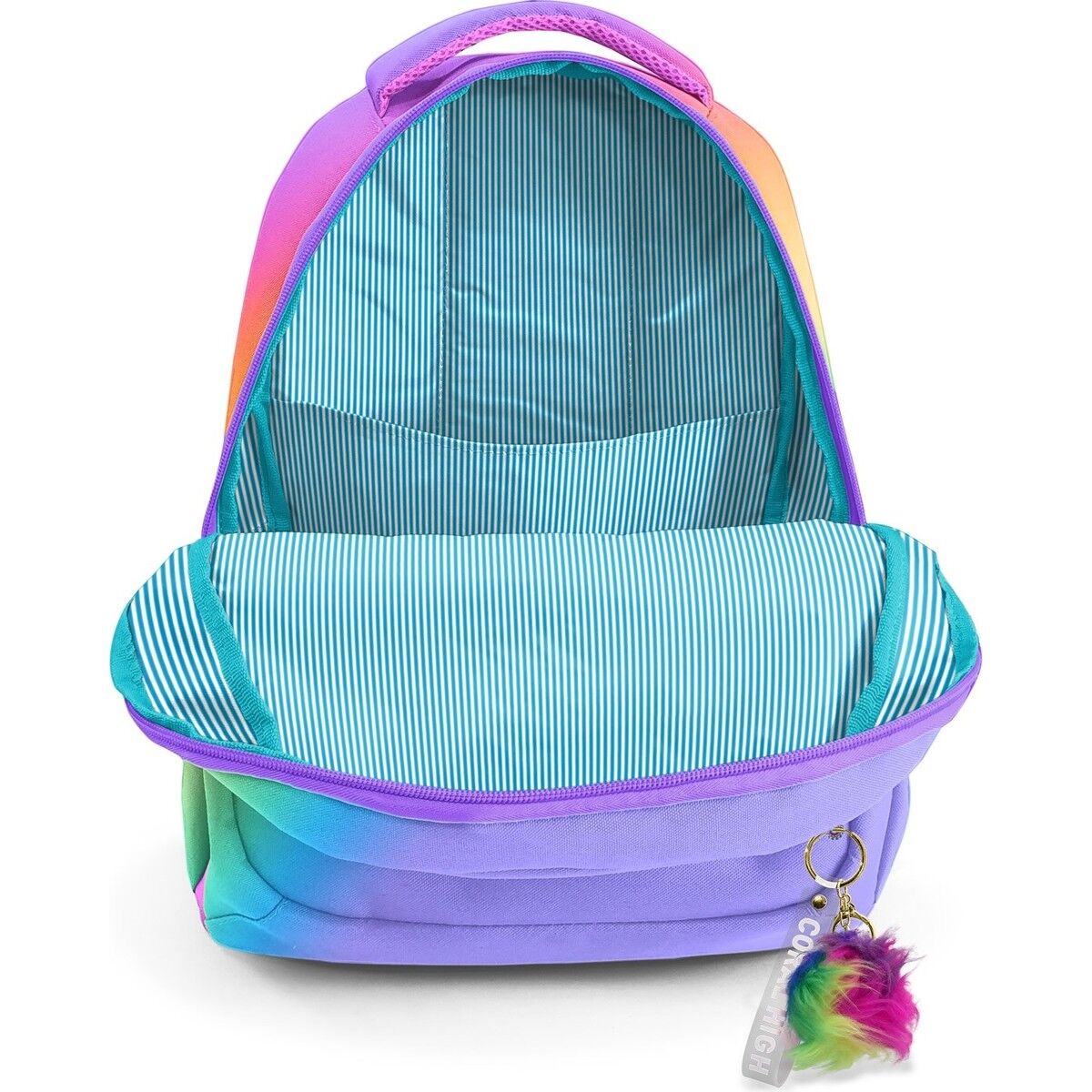 Coral High Kids Renk Geçişli Üç Bölmeli Okul Sırt Çantası 14425