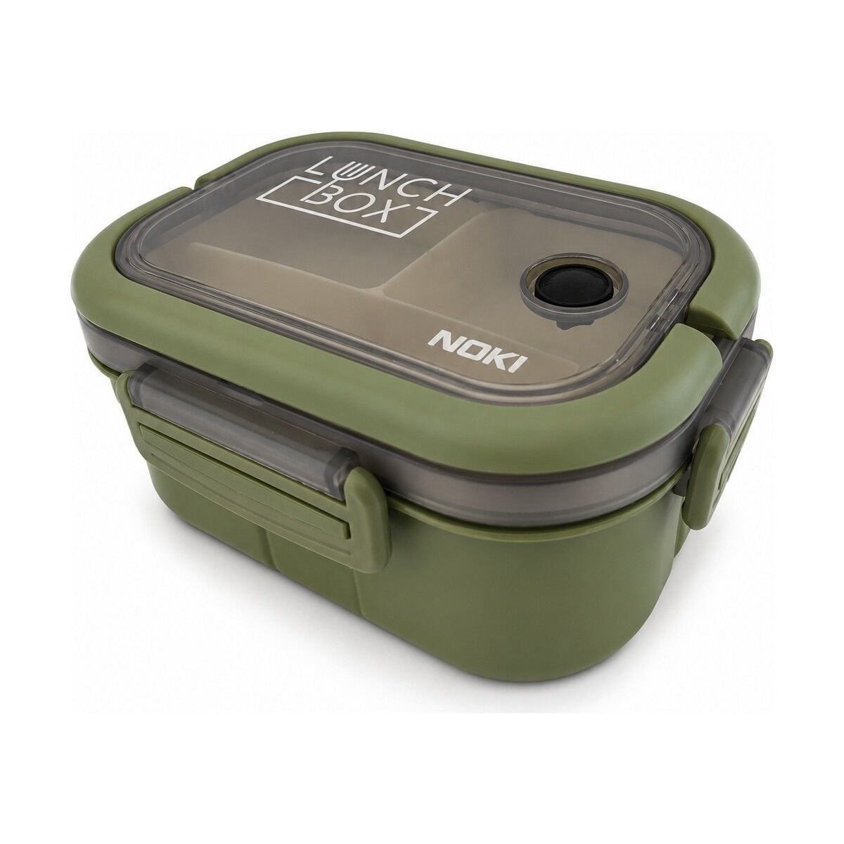 Noki Luxury Plastik Lunch Box Yeşil