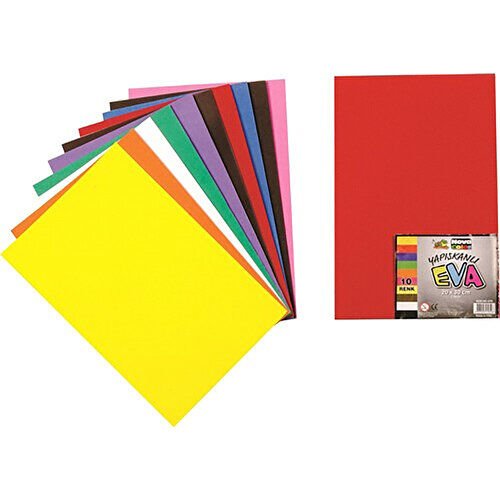 Nova Color Eva  Yapışkanlı 20x30 10 Renk