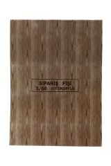 Sipariş Fişi 3/50 3 Nüsha
