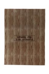 Sipariş Fişi 3/50 3 Nüsha