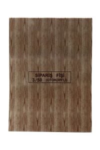 Sipariş Fişi 3/50 3 Nüsha