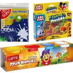 Let's Lets Erkek Arts Kalıplı Set