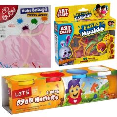 Lets Kız Arts Kalıplı Set