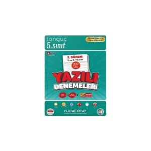 5. Sınıf Yazılı Denemeleri 2. Dönem 1 ve 2. Yazılı - Tonguç Yayınları