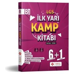 Sonuç Yayınları LGS 8. Sınıf İlk Yarı Kamp Kitabı Sayısal Sözel
