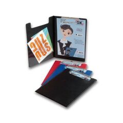 A5 Sekreterlik Kapaklı Siyah 2k