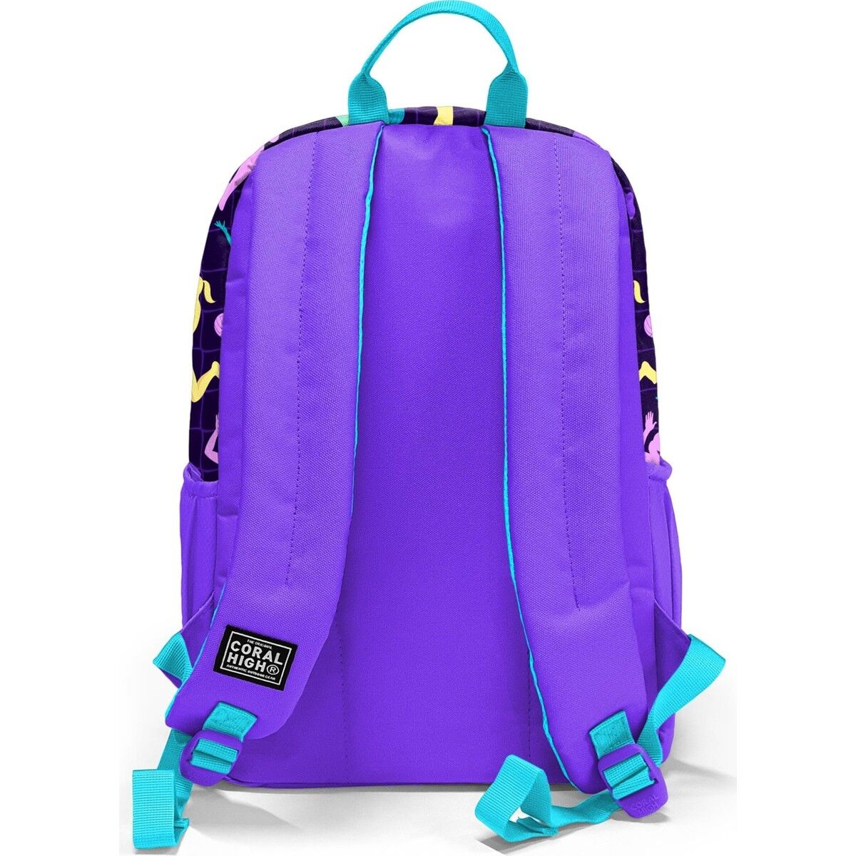 Coral High Mor Voleybol Desenli Okul Sırt Çantası 23636