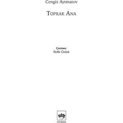 Toprak Ana - C. Aytmatow