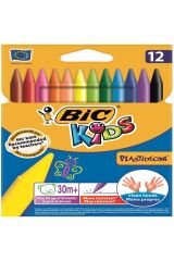 Bic Pastel 12 Li Pastel Plastidecor