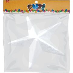 Puti Köpük Yıldız 18 Cm Tekli