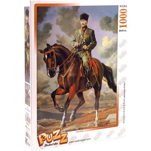 K.Color 68x48 1000 Li Yapboz Atatürk