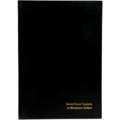 Dilman Genel Kurul Top. Ve Müzakere Defteri Ciltli