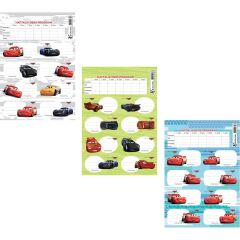 Cars Etiket 3lü