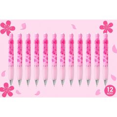 Versatil Kalem Deep 0.7 mm Şeker Pembe Çiçek 12'li Paket