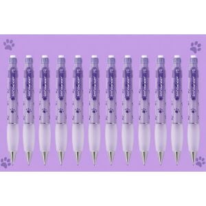 Versatil Kalem Deep 0.7 mm Lavanta Köpek Patisi 12'li Paket