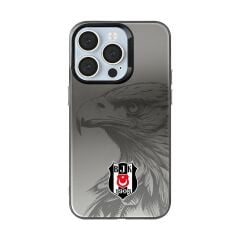 Beşiktaş iPhone 14 Pro Uyumlu Beşiktaş Kartal Logo Telefon Kılıfı