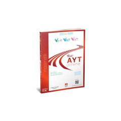 ÜçDörtBeş Yayınları Üç Dört Beş Yayınları AYT 8'li Matematik Deneme Seti Üniversite Hazırlık İçin 8 Adet