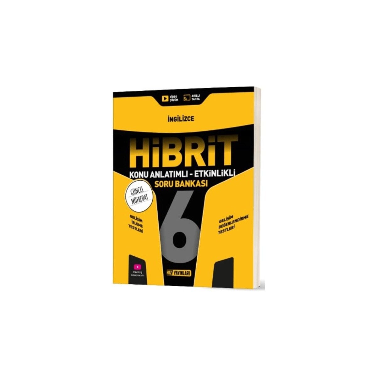 Hız Yayınları 6. Sınıf Hibrit Ingilizce Soru Bankası