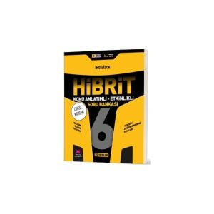 Hız Yayınları 6. Sınıf Hibrit Ingilizce Soru Bankası