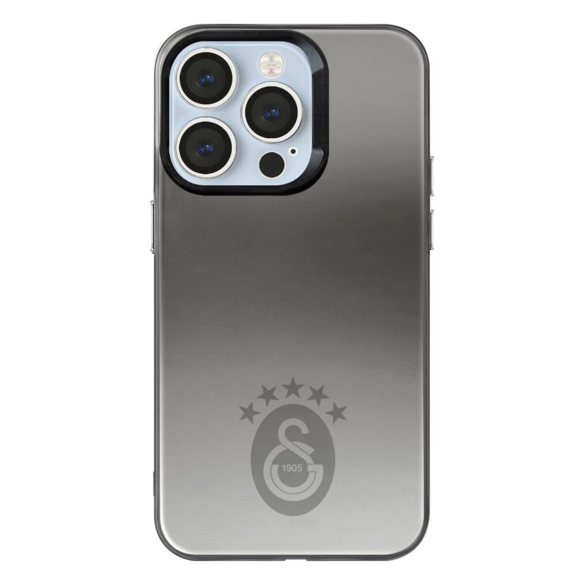 iPhone 14 Pro Uyumlu Galatasaray 5 Yıldız Tek Renk Arma Premium Lisanslı Telefon Kılıfı