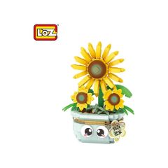 Loz Block Oyuncak Saksılı Ayçiçeği 320 Parça LZ-8840